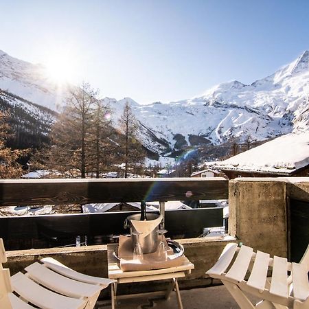 Hotel La Collina Saas Fee Exterior foto