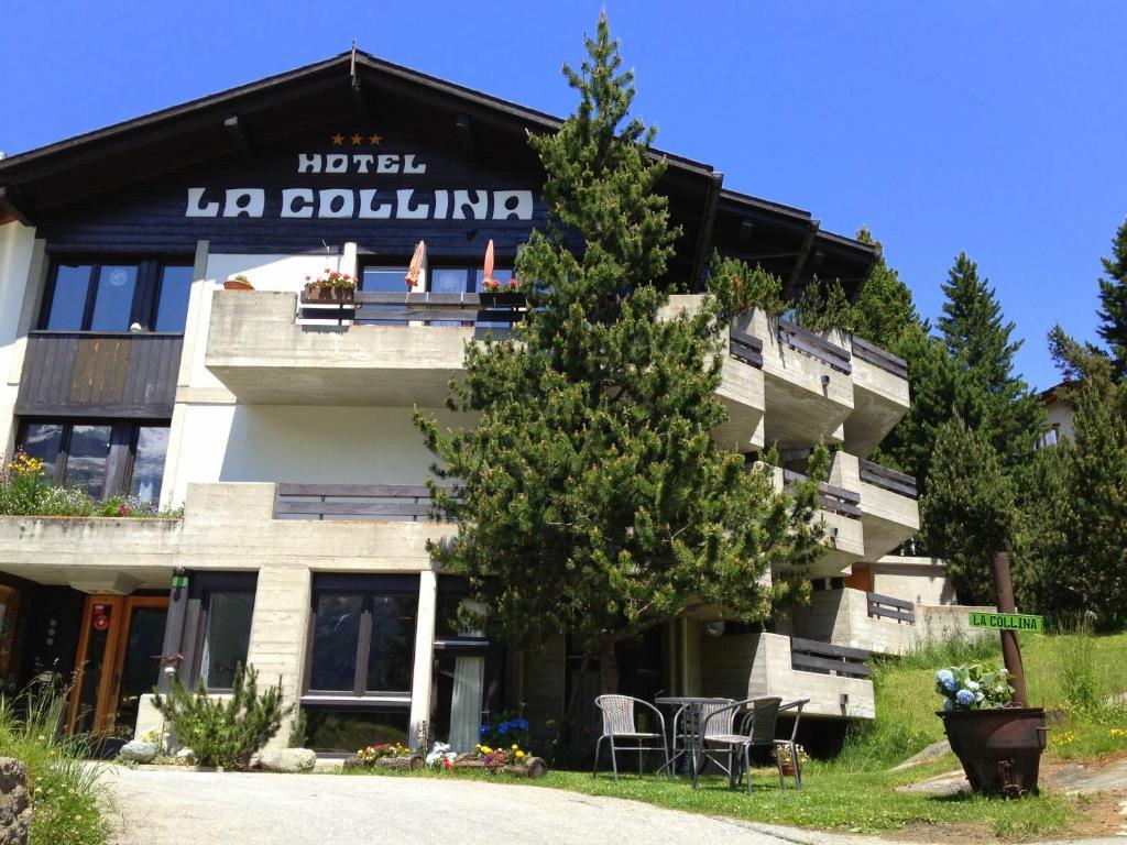 Hotel La Collina Saas Fee Exterior foto