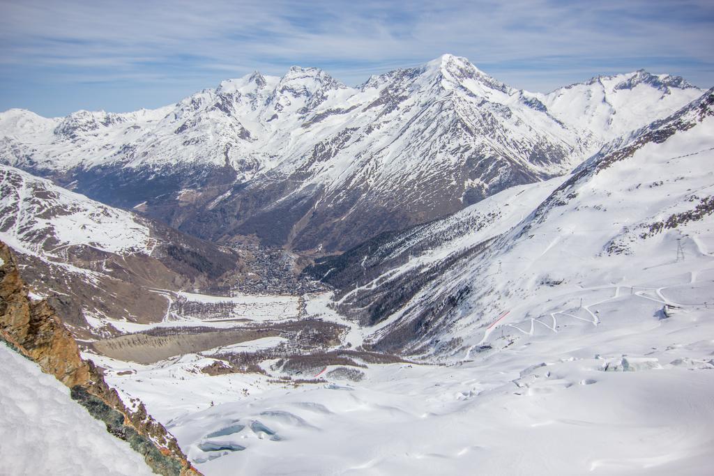 Hotel La Collina Saas Fee Exterior foto