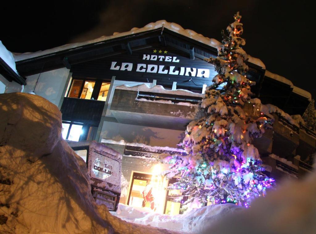 Hotel La Collina Saas Fee Exterior foto