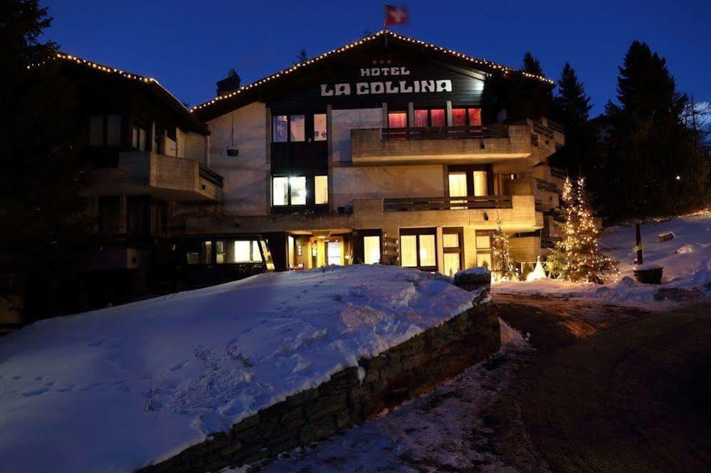 Hotel La Collina Saas Fee Exterior foto